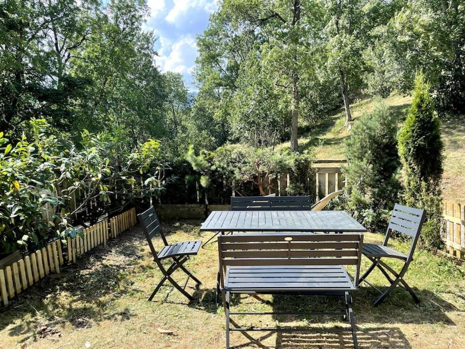 Logement A Megeve Avec Jardin Luaran gambar
