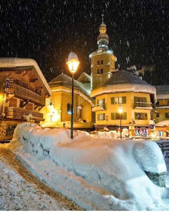 Logement A Megeve Avec Jardin Luaran gambar