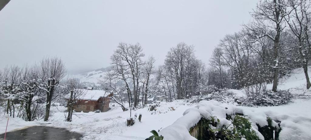 Logement A Megeve Avec Jardin Luaran gambar