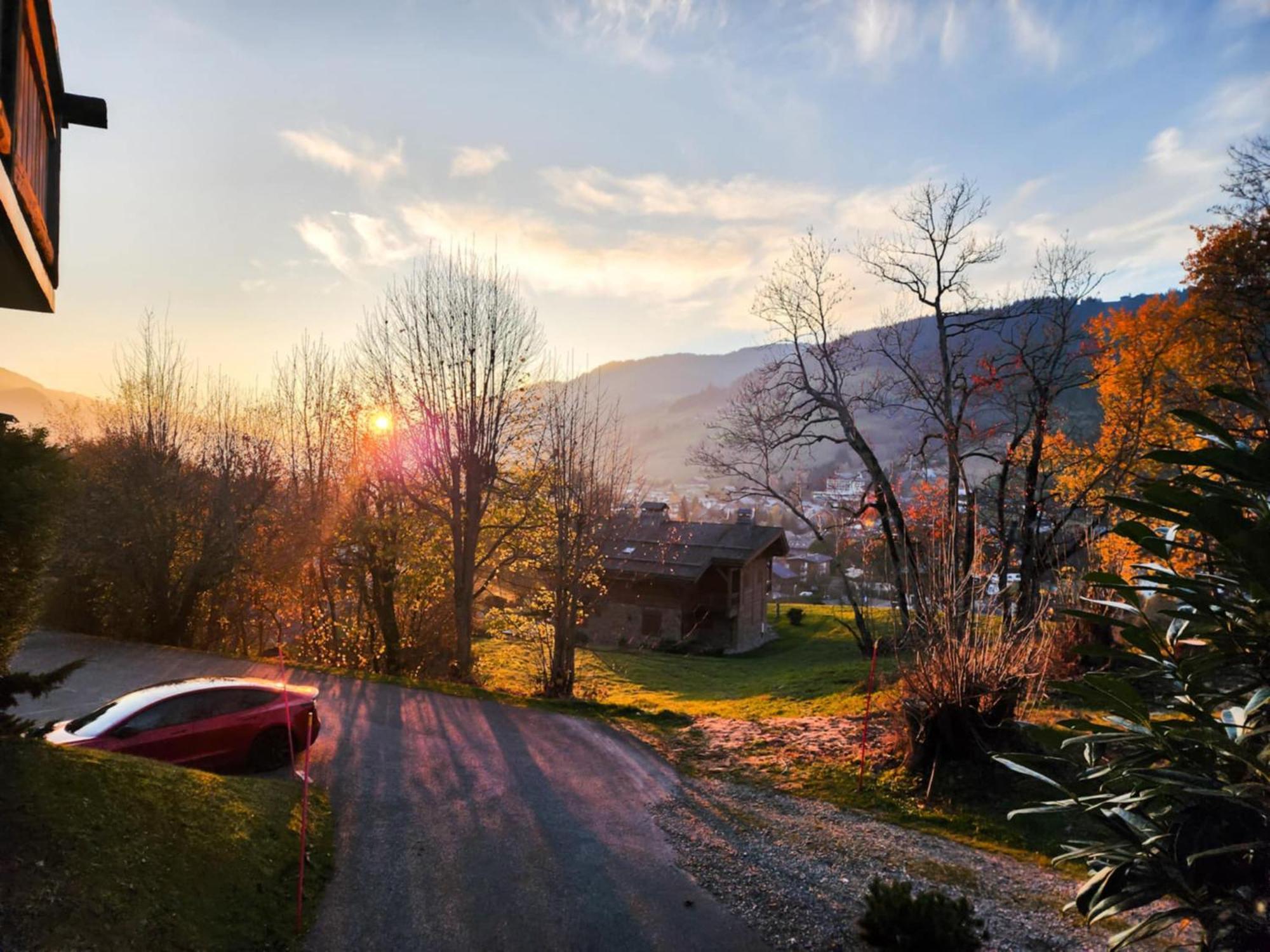 Logement A Megeve Avec Jardin Luaran gambar