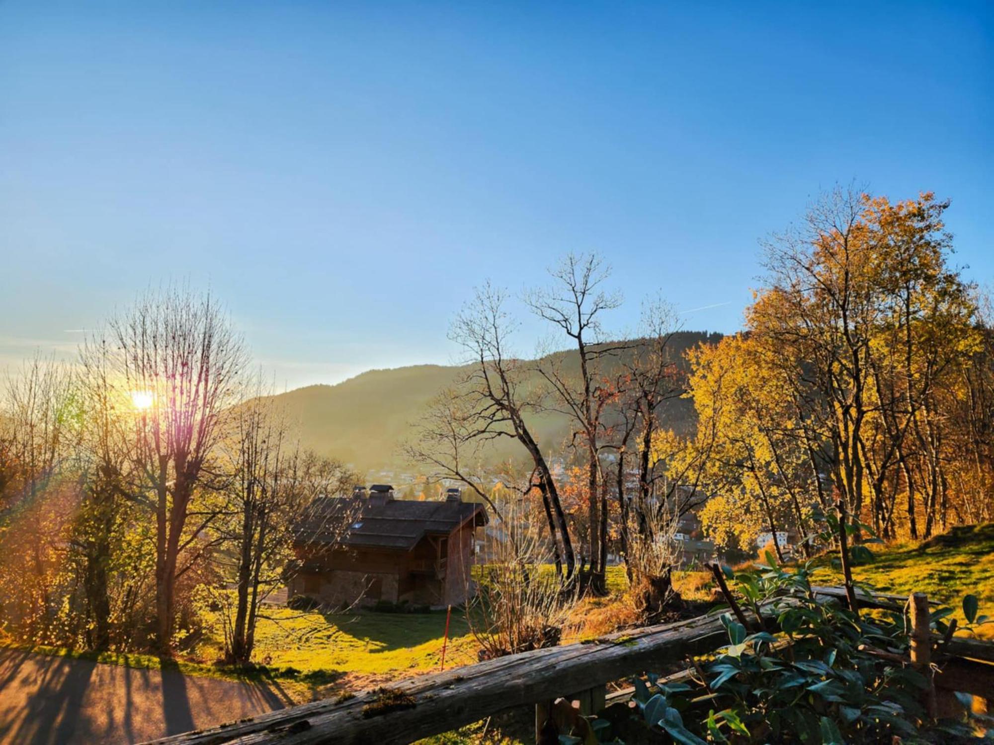 Logement A Megeve Avec Jardin Luaran gambar